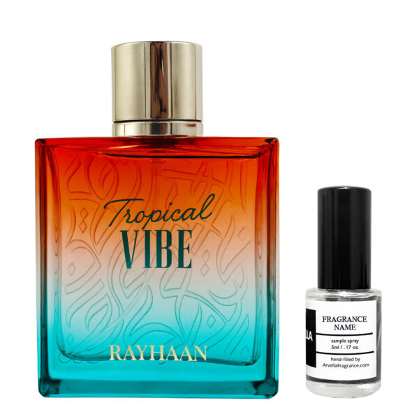 Rayhaan Tropical Vibe Eau de Parfum for Unisex (Sample) Rayhaan Tropical Vibe Eau de Parfum for Unisex (Sample)