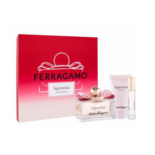 Salvatore Ferragamo Signorina 3 piece v2 Eau de Parfum for Women (Gift Set) Salvatore Ferragamo Signorina 3 piece v2 Eau de Parfum for Women (Gift Set)