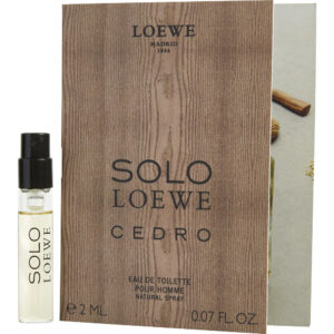 Solo Loewe Cedro ON CARD Eau de Toilette for Men (Sample)