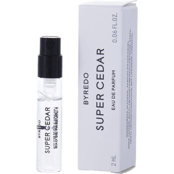 Super Cedar Byredo Eau de Parfum for Unisex (Sample) Super Cedar Byredo Eau de Parfum for Unisex (Sample)