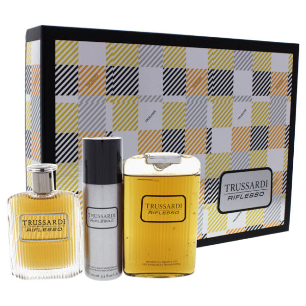 Trussardi Riflesso 3 Pc for Men (Gift Set) Trussardi Riflesso 3 Pc for Men (Gift Set)