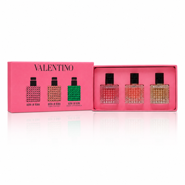 Valentino Donna Born in Roma 3 Piece for Women (Gift Set)