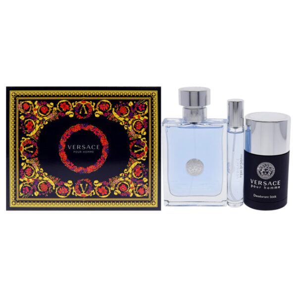 Versace Pour Homme 3 Pc for Men (Gift Set) Versace Pour Homme 3 Pc for Men (Gift Set)