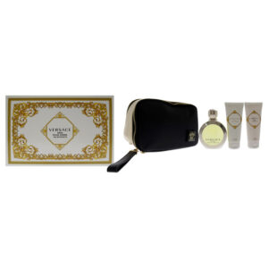 Versace Eros Pour Femme 4 Pc for Women (Gift Set)