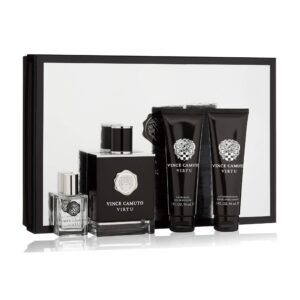 Vince Camuto Virtu 4 piece Eau de Toilette for Men (Gift Set)