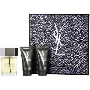Yves Saint Laurent L’Homme + After Shave + Shower Gel Gift Set for Men