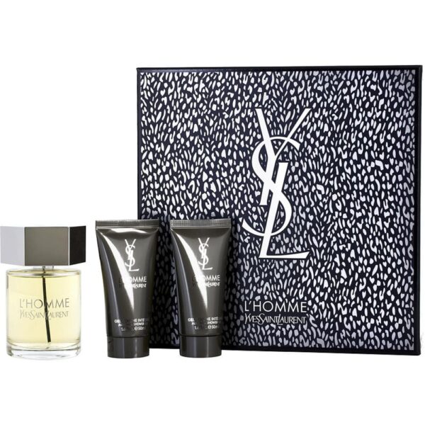 Yves Saint Laurent L’Homme + After Shave + Shower Gel Gift Set for Men Yves Saint Laurent L’Homme + After Shave + Shower Gel Gift Set for Men